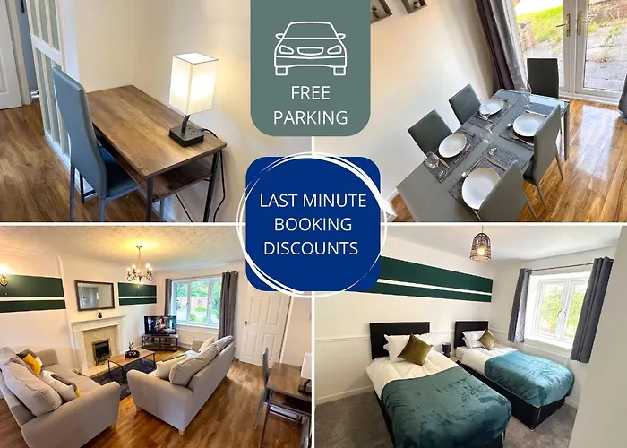 Huge House - Free Parking - Quiet Location
